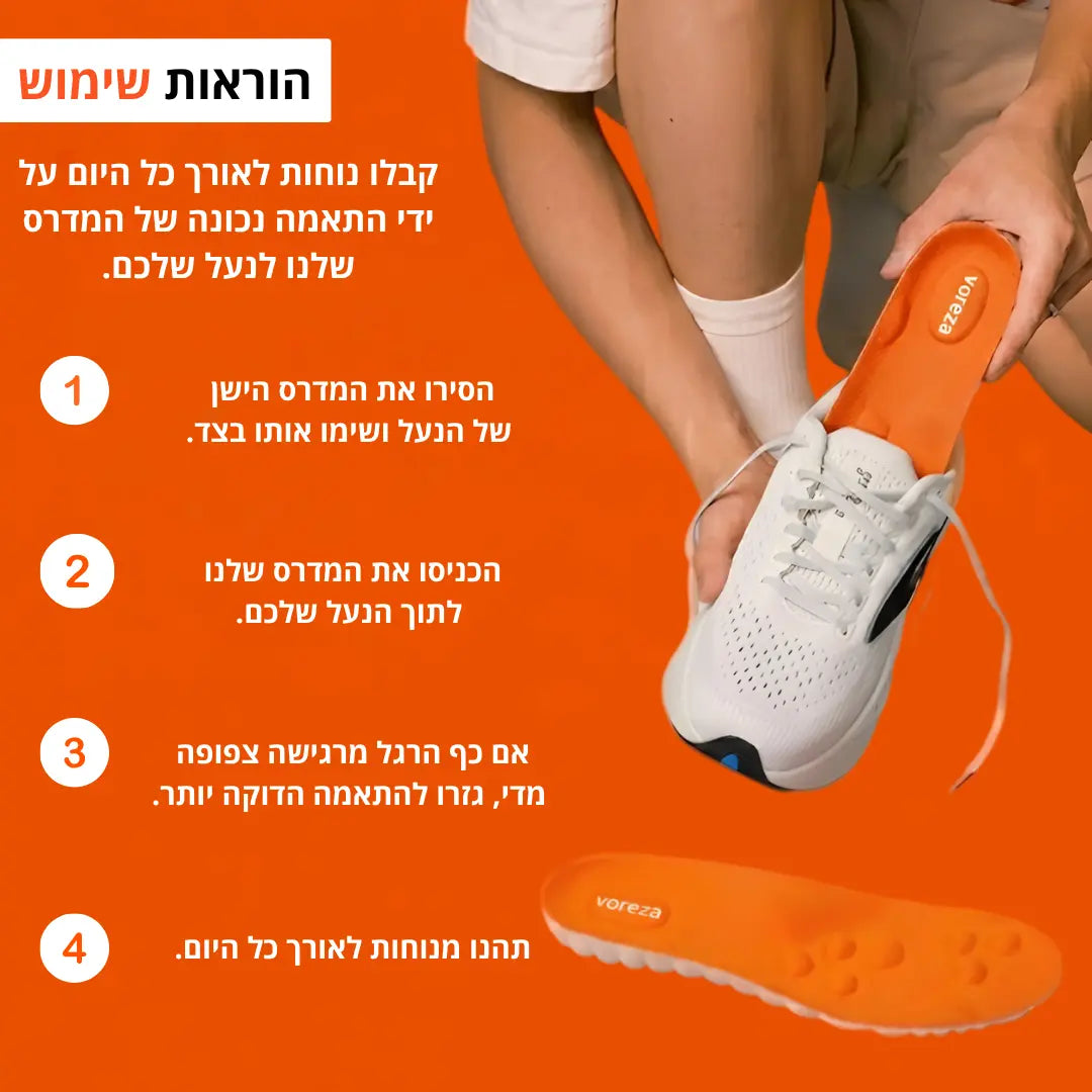 מדרסי התמיכה של VOREZA