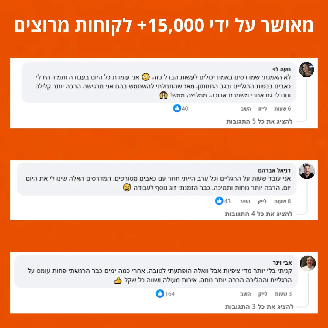 VorezaKIT™ - מארז הקלה לכפות הרגליים