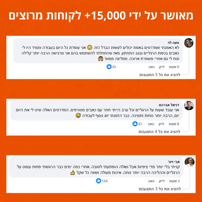 VorezaKIT™ - מארז הקלה לכפות הרגליים